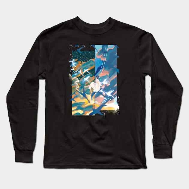 Where will this step take us Long Sleeve T-Shirt by 9Jedit